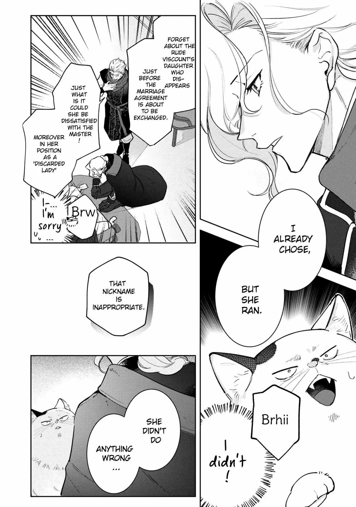 A Timid Lady was Turned into an Ugly Cat, but on the Verge of Fainting is  Picked up by the Most Fearsome Military Duke Chapter 5 page 26 - 