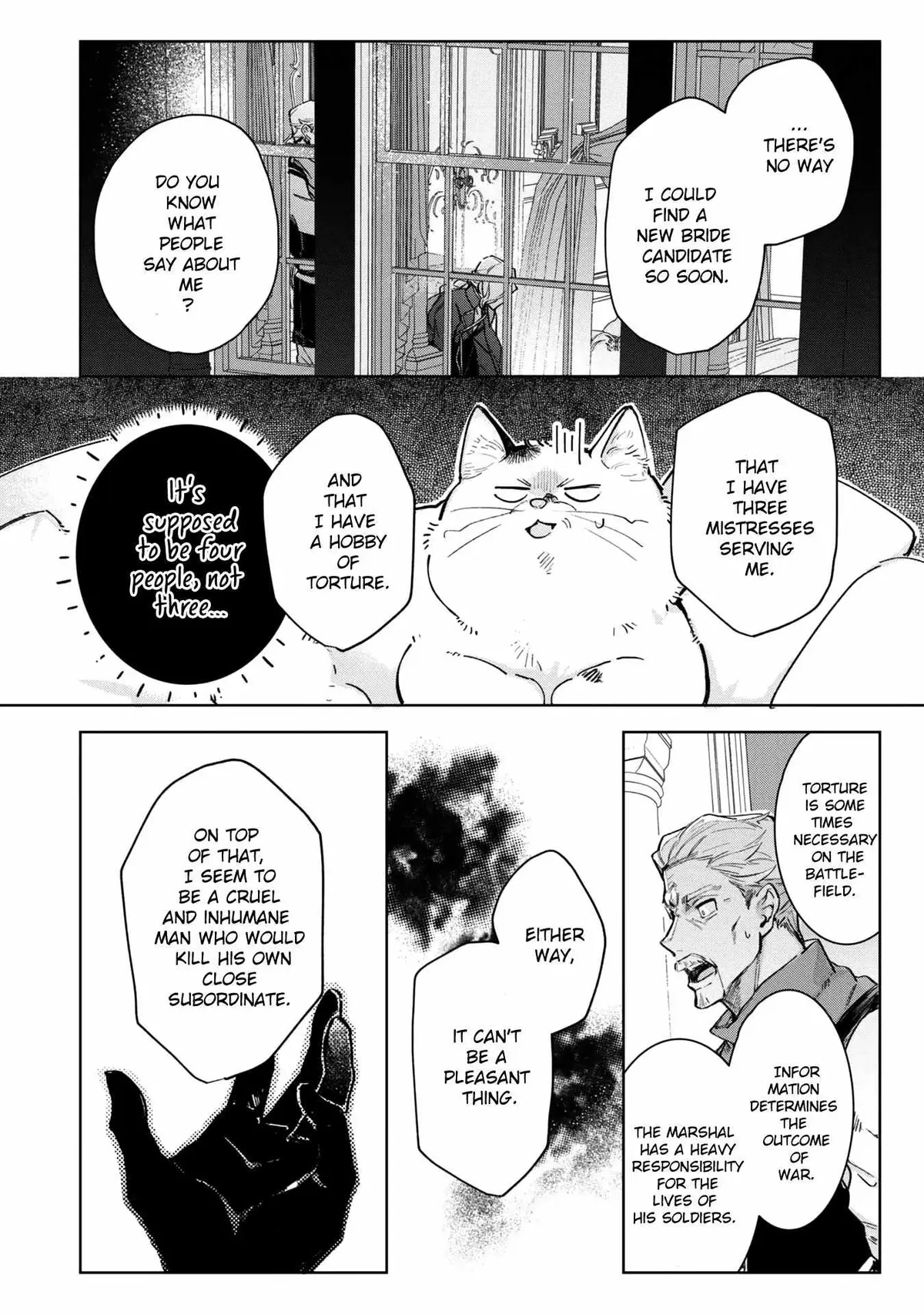 A Timid Lady was Turned into an Ugly Cat, but on the Verge of Fainting is  Picked up by the Most Fearsome Military Duke Chapter 5 page 28 - 