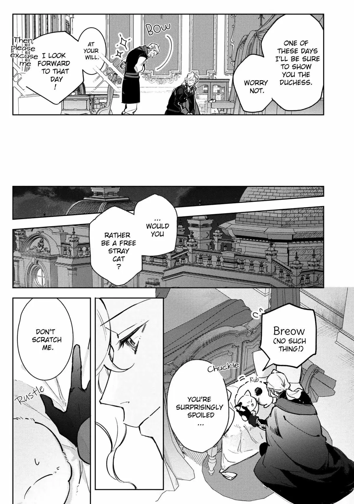 A Timid Lady was Turned into an Ugly Cat, but on the Verge of Fainting is  Picked up by the Most Fearsome Military Duke Chapter 5 page 31 - 