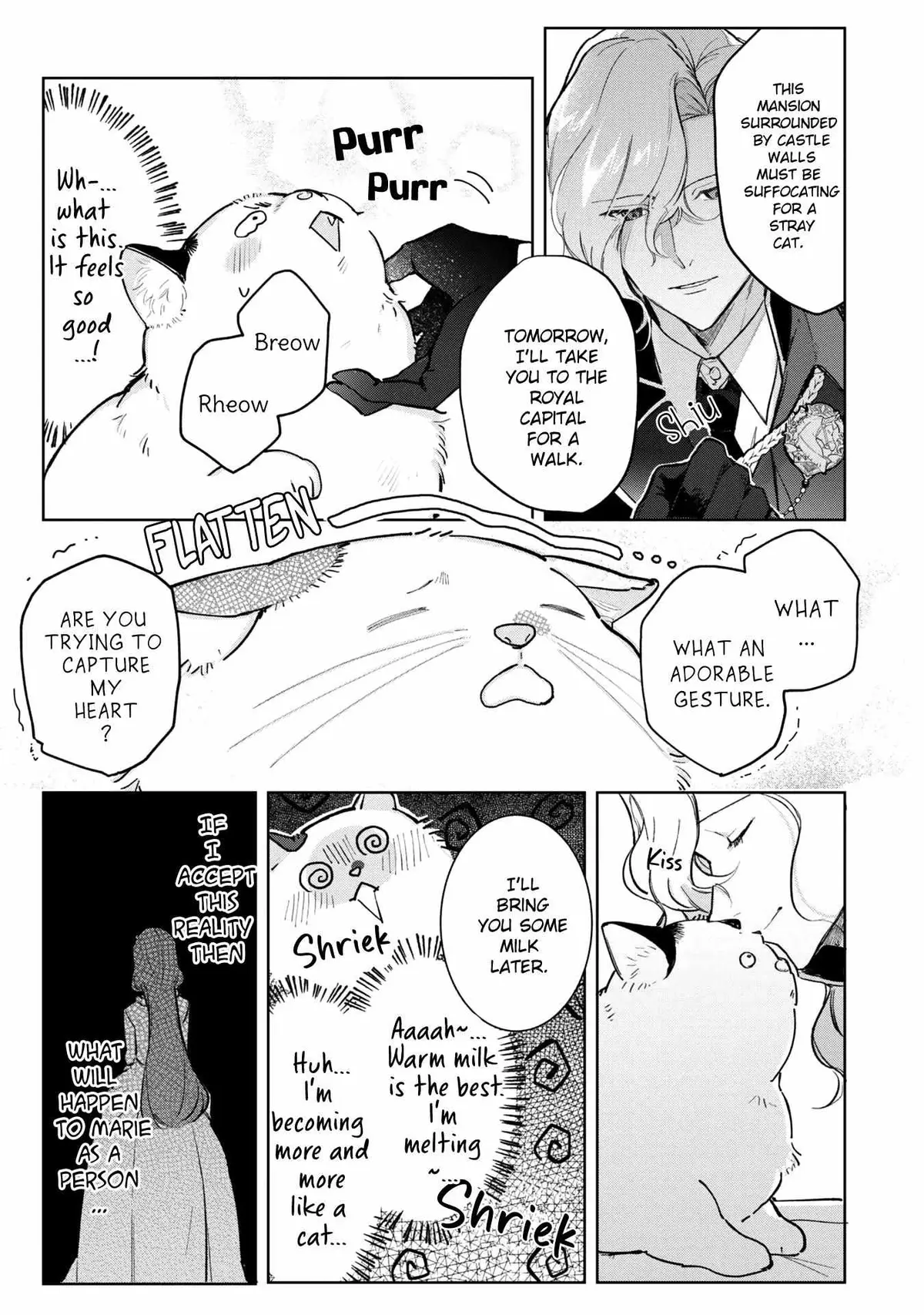 A Timid Lady was Turned into an Ugly Cat, but on the Verge of Fainting is  Picked up by the Most Fearsome Military Duke Chapter 5 page 33 - 