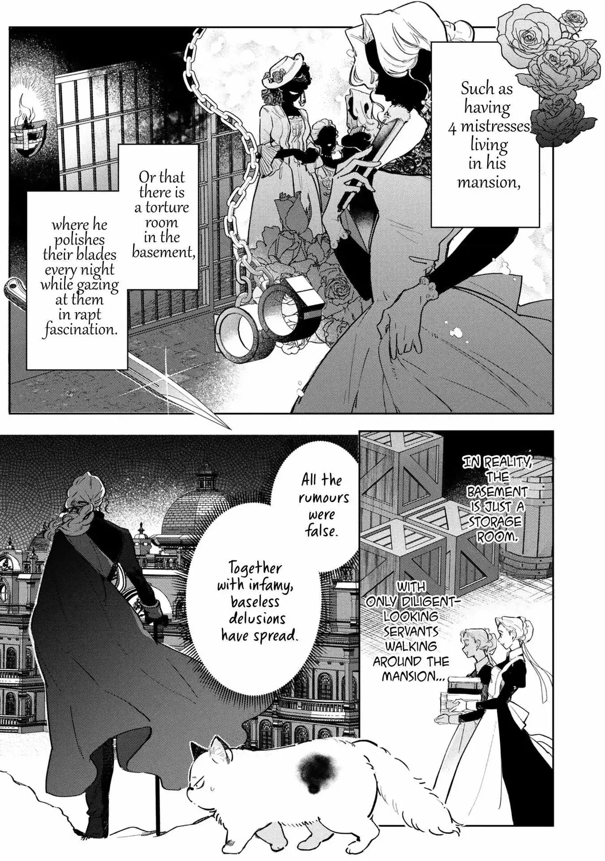 A Timid Lady was Turned into an Ugly Cat, but on the Verge of Fainting is  Picked up by the Most Fearsome Military Duke Chapter 5 page 7 - 