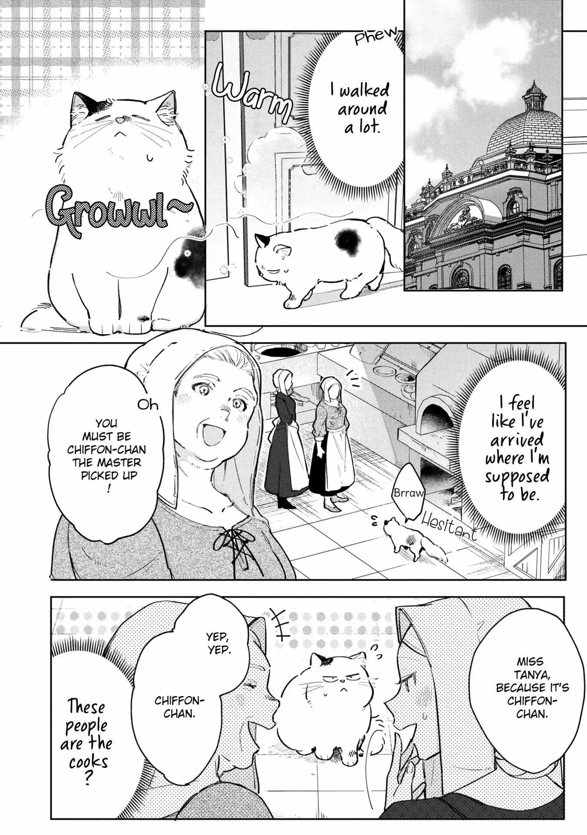 A Timid Lady was Turned into an Ugly Cat, but on the Verge of Fainting is  Picked up by the Most Fearsome Military Duke Chapter 5 page 8 - 