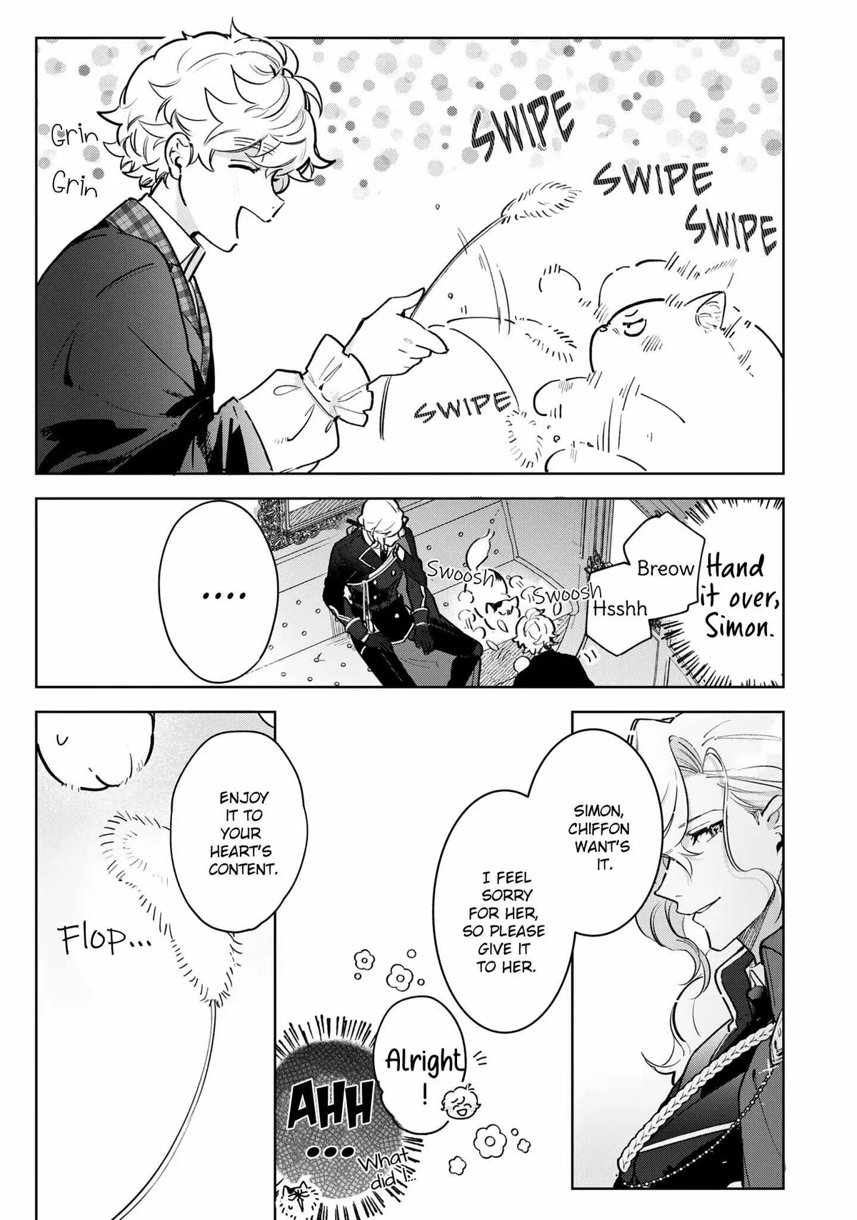 A Timid Lady was Turned into an Ugly Cat, but on the Verge of Fainting is  Picked up by the Most Fearsome Military Duke Chapter 6 page 13 - 