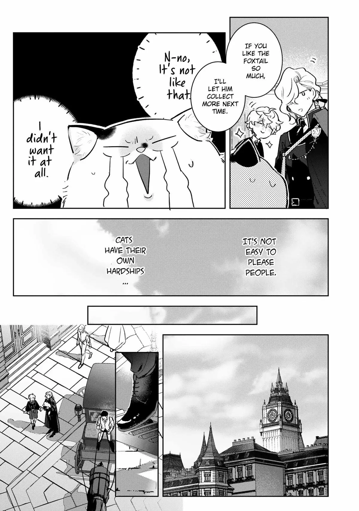 A Timid Lady was Turned into an Ugly Cat, but on the Verge of Fainting is  Picked up by the Most Fearsome Military Duke Chapter 6 page 15 - 