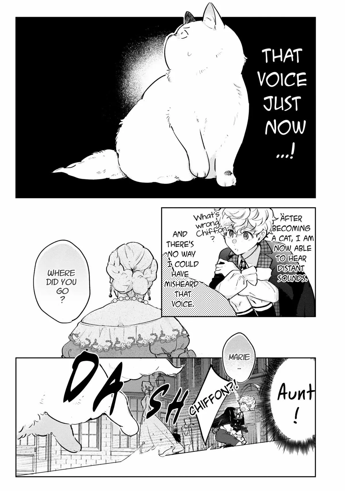 A Timid Lady was Turned into an Ugly Cat, but on the Verge of Fainting is  Picked up by the Most Fearsome Military Duke Chapter 6 page 21 - 