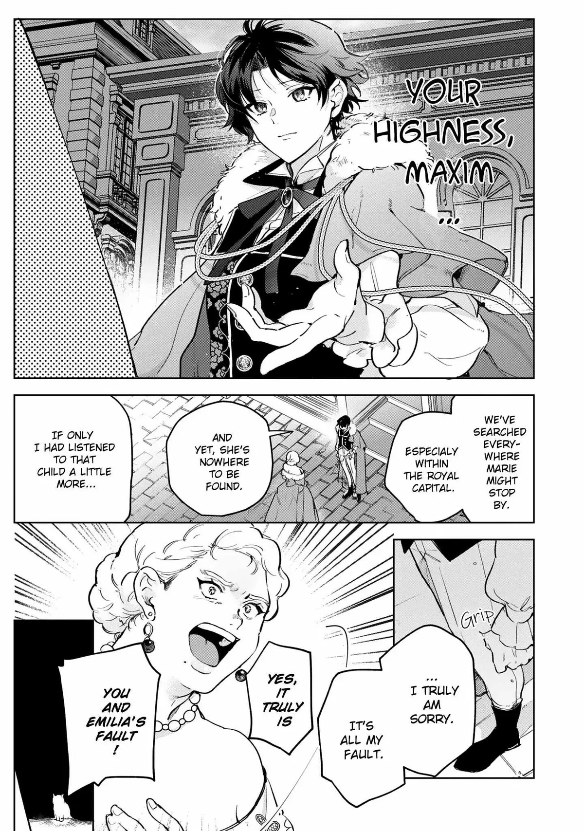 A Timid Lady was Turned into an Ugly Cat, but on the Verge of Fainting is  Picked up by the Most Fearsome Military Duke Chapter 6 page 23 - 
