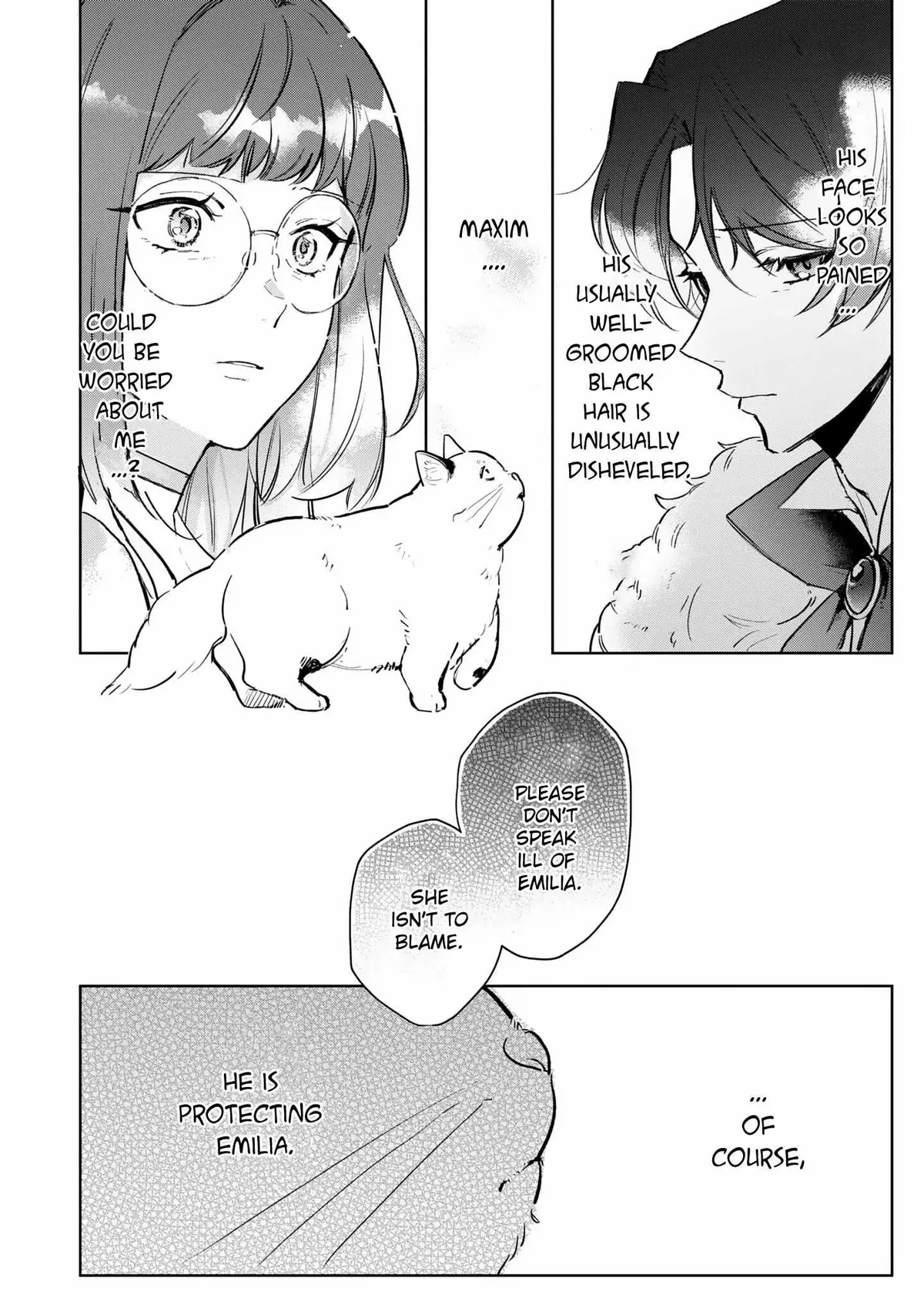 A Timid Lady was Turned into an Ugly Cat, but on the Verge of Fainting is  Picked up by the Most Fearsome Military Duke Chapter 6 page 24 - 