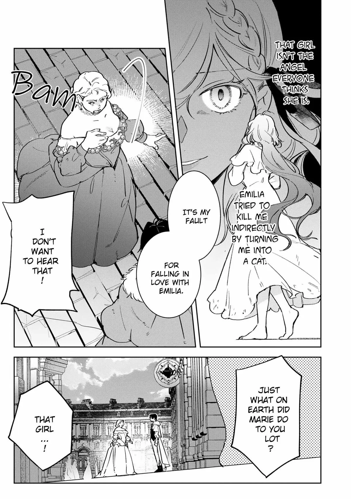 A Timid Lady was Turned into an Ugly Cat, but on the Verge of Fainting is  Picked up by the Most Fearsome Military Duke Chapter 6 page 25 - 