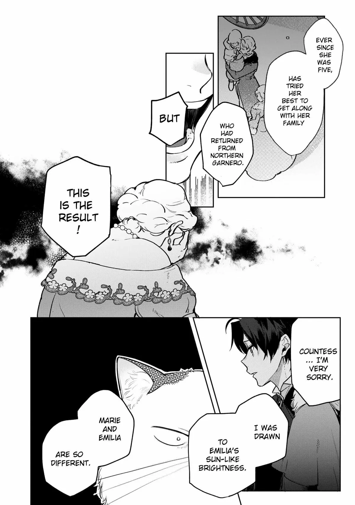 A Timid Lady was Turned into an Ugly Cat, but on the Verge of Fainting is  Picked up by the Most Fearsome Military Duke Chapter 6 page 26 - 