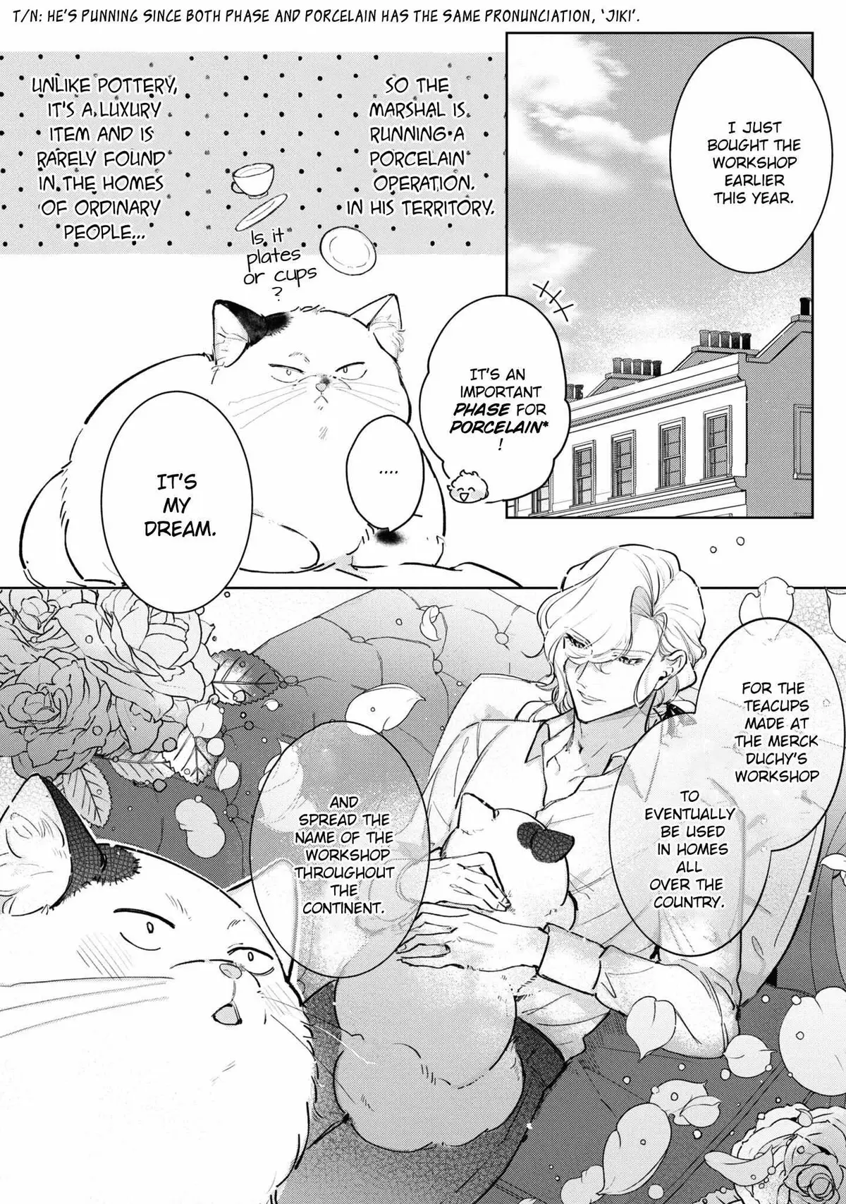 A Timid Lady was Turned into an Ugly Cat, but on the Verge of Fainting is  Picked up by the Most Fearsome Military Duke Chapter 6 page 8 - 