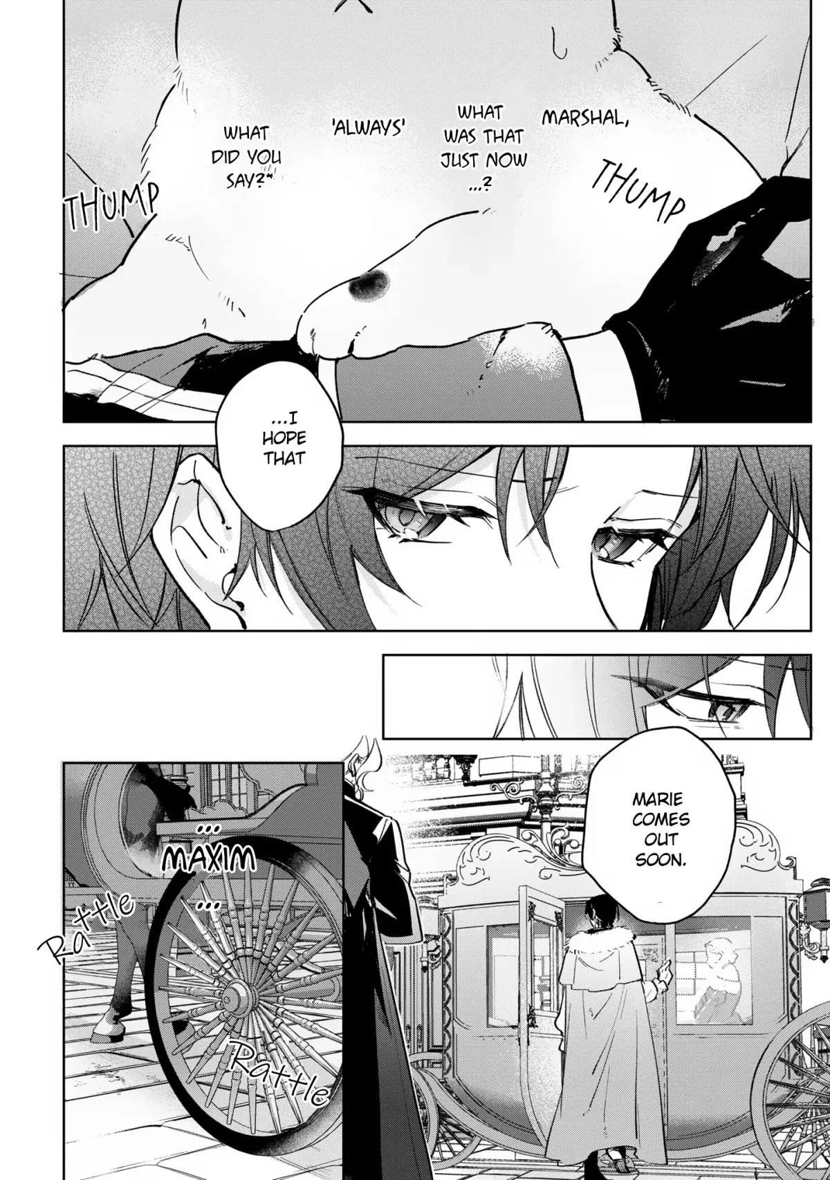 A Timid Lady was Turned into an Ugly Cat, but on the Verge of Fainting is  Picked up by the Most Fearsome Military Duke Chapter 7 page 12 - 