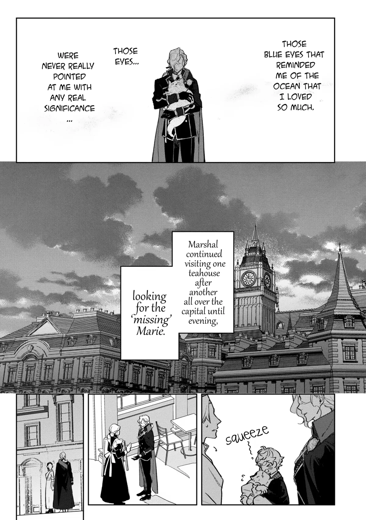A Timid Lady was Turned into an Ugly Cat, but on the Verge of Fainting is  Picked up by the Most Fearsome Military Duke Chapter 7 page 13 - 