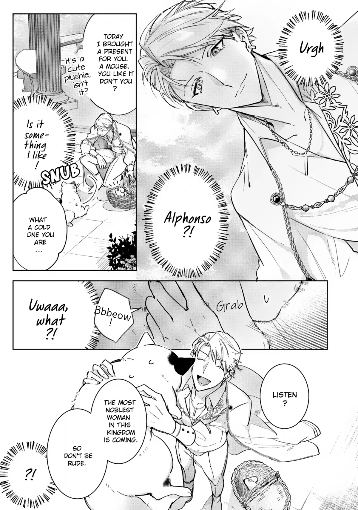 A Timid Lady was Turned into an Ugly Cat, but on the Verge of Fainting is  Picked up by the Most Fearsome Military Duke Chapter 7 page 19 - 