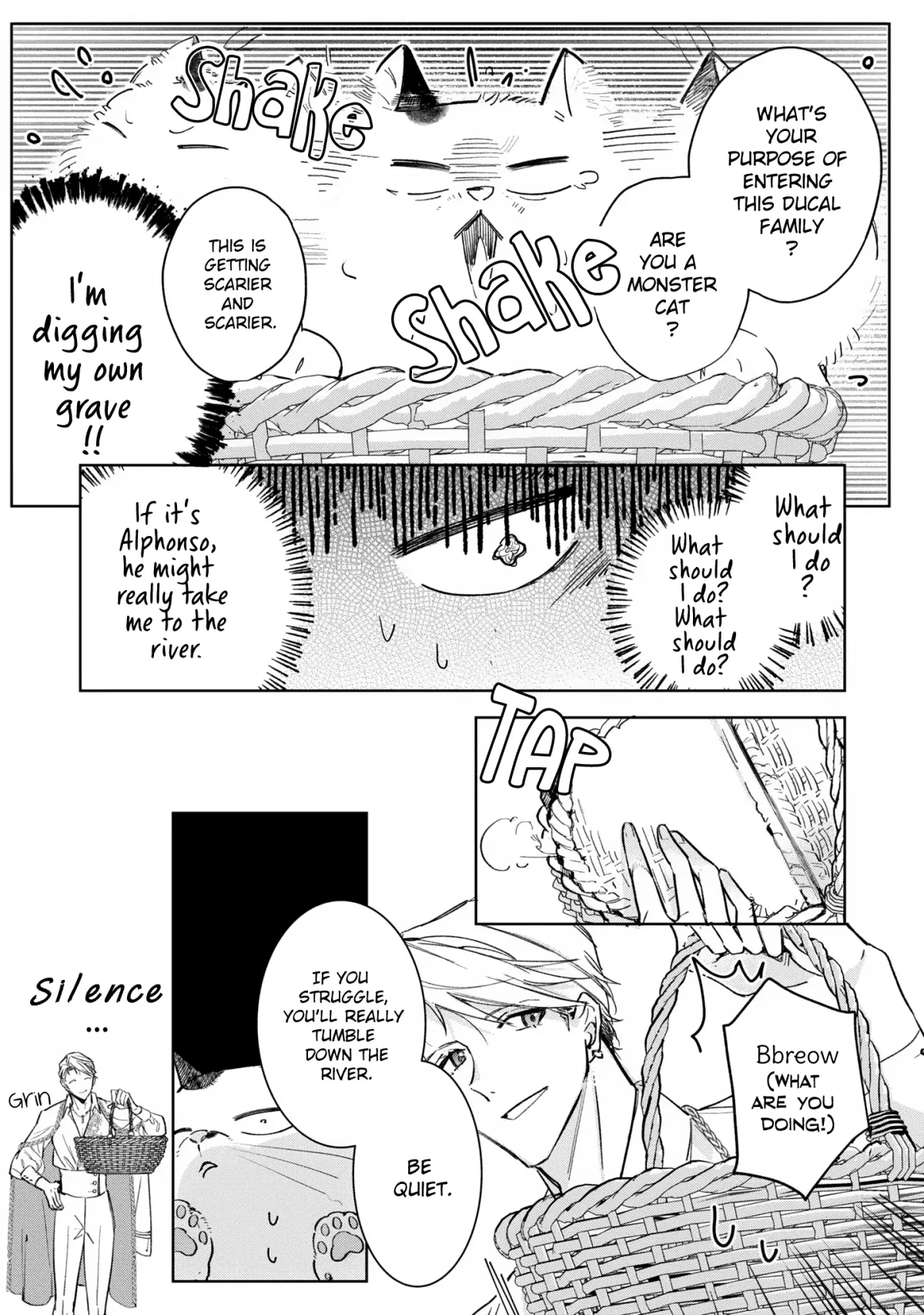 A Timid Lady was Turned into an Ugly Cat, but on the Verge of Fainting is  Picked up by the Most Fearsome Military Duke Chapter 7 page 23 - 