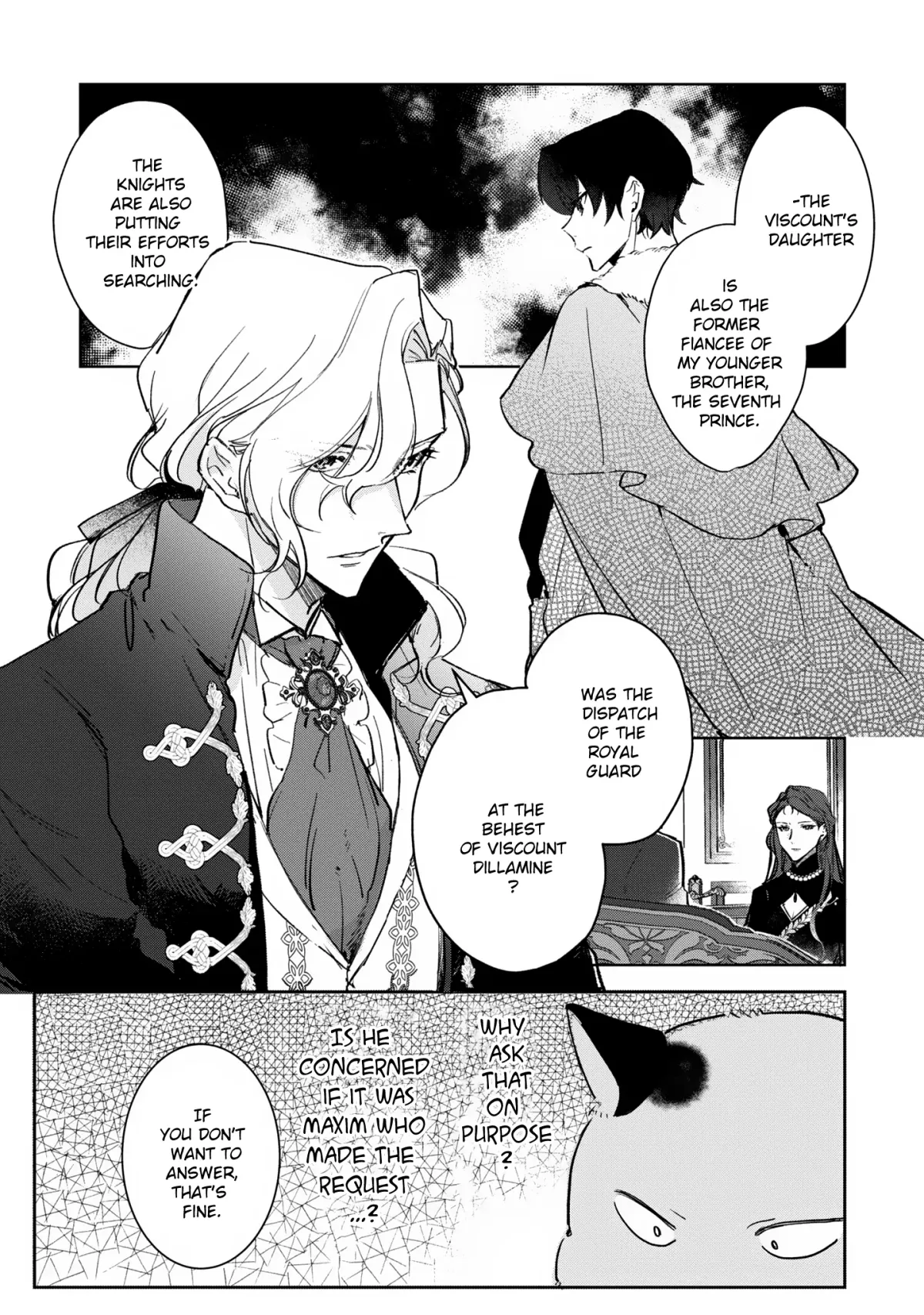 A Timid Lady was Turned into an Ugly Cat, but on the Verge of Fainting is  Picked up by the Most Fearsome Military Duke Chapter 7 page 27 - 