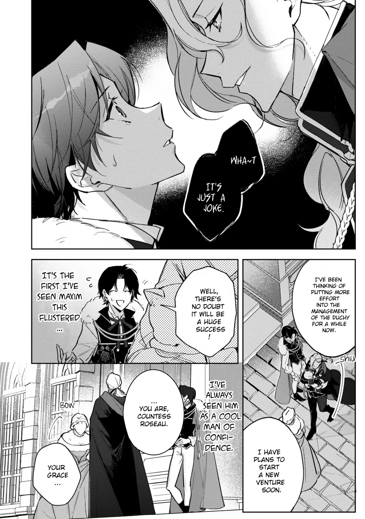 A Timid Lady was Turned into an Ugly Cat, but on the Verge of Fainting is  Picked up by the Most Fearsome Military Duke Chapter 7 page 6 - 