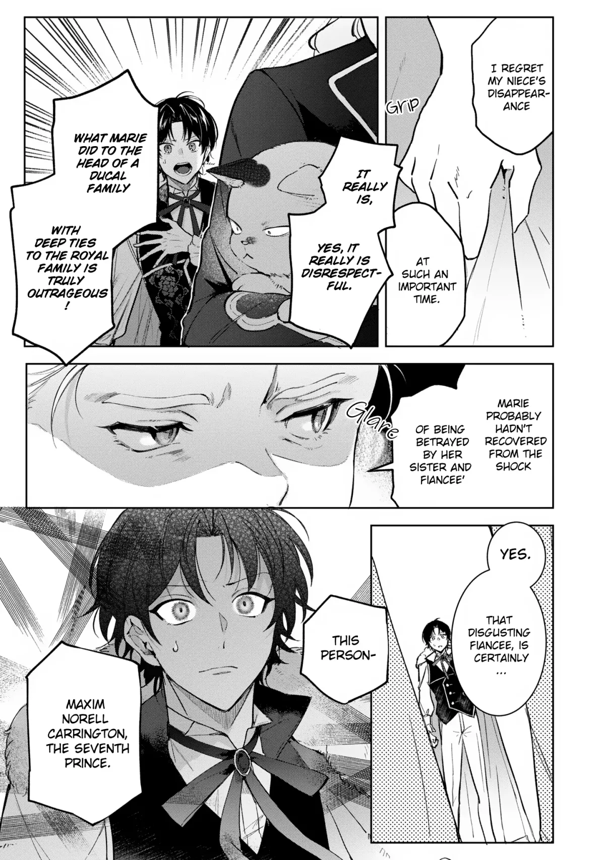 A Timid Lady was Turned into an Ugly Cat, but on the Verge of Fainting is  Picked up by the Most Fearsome Military Duke Chapter 7 page 7 - 