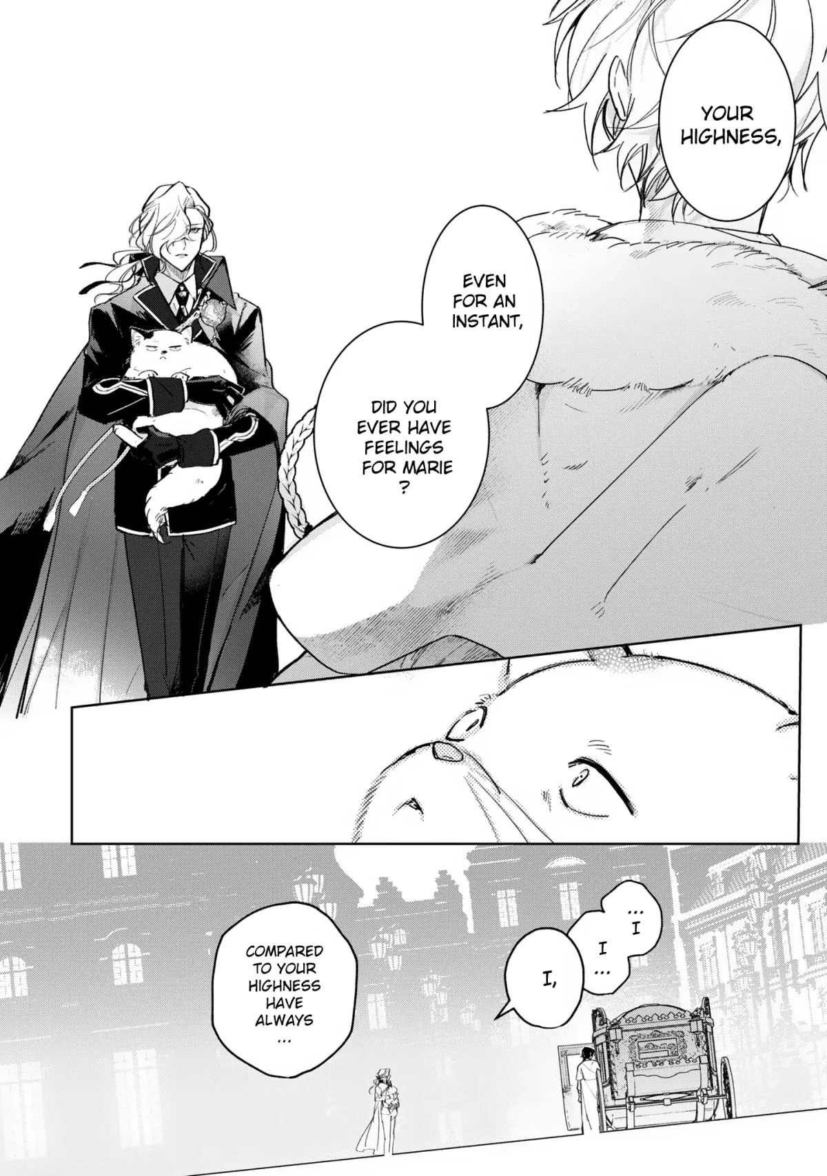 A Timid Lady was Turned into an Ugly Cat, but on the Verge of Fainting is  Picked up by the Most Fearsome Military Duke Chapter 7 page 10 - 