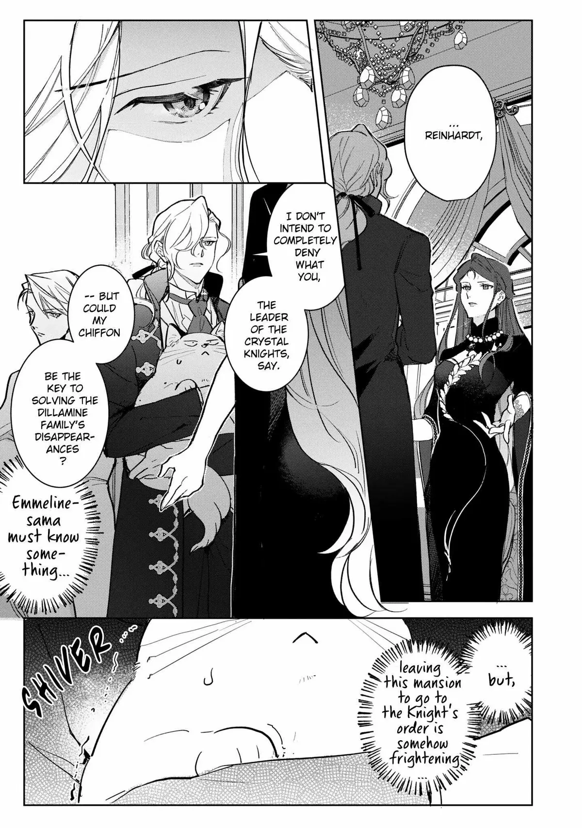A Timid Lady was Turned into an Ugly Cat, but on the Verge of Fainting is  Picked up by the Most Fearsome Military Duke Chapter 8 page 11 - 