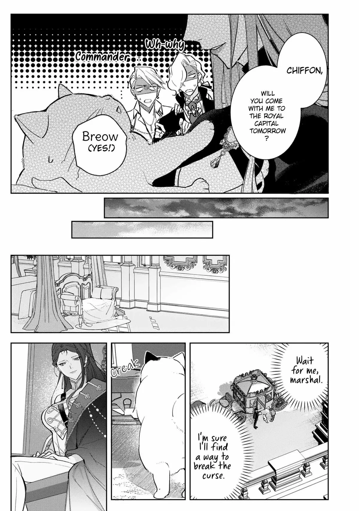 A Timid Lady was Turned into an Ugly Cat, but on the Verge of Fainting is  Picked up by the Most Fearsome Military Duke Chapter 8 page 15 - 
