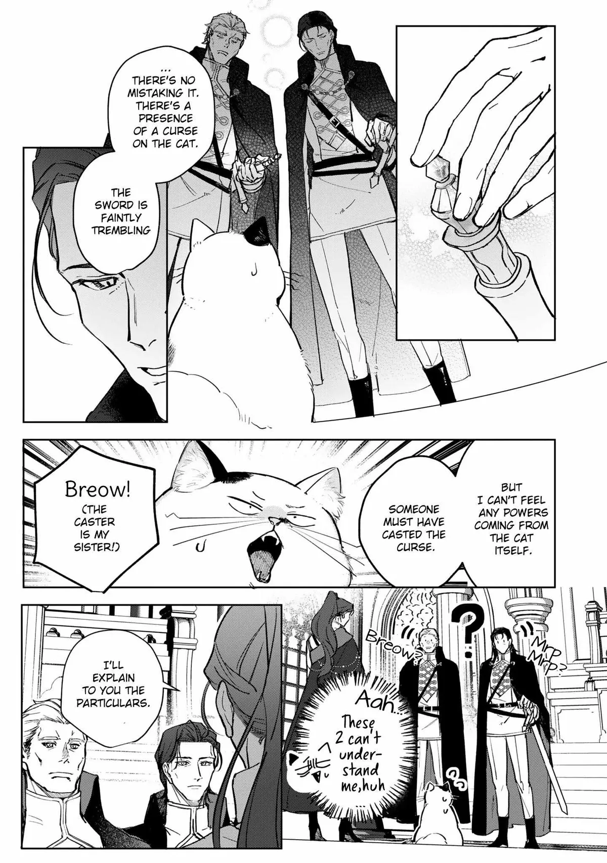 A Timid Lady was Turned into an Ugly Cat, but on the Verge of Fainting is  Picked up by the Most Fearsome Military Duke Chapter 8 page 21 - 
