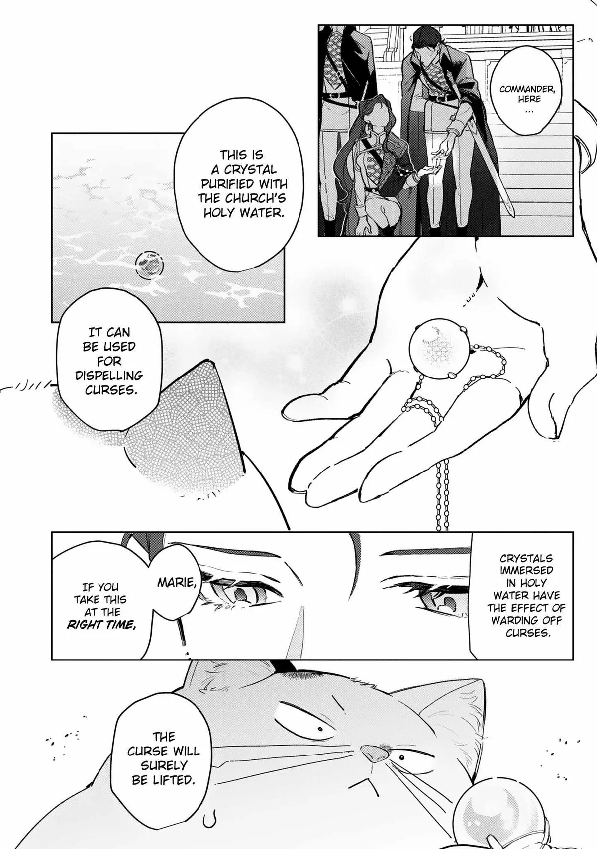 A Timid Lady was Turned into an Ugly Cat, but on the Verge of Fainting is  Picked up by the Most Fearsome Military Duke Chapter 8 page 24 - 