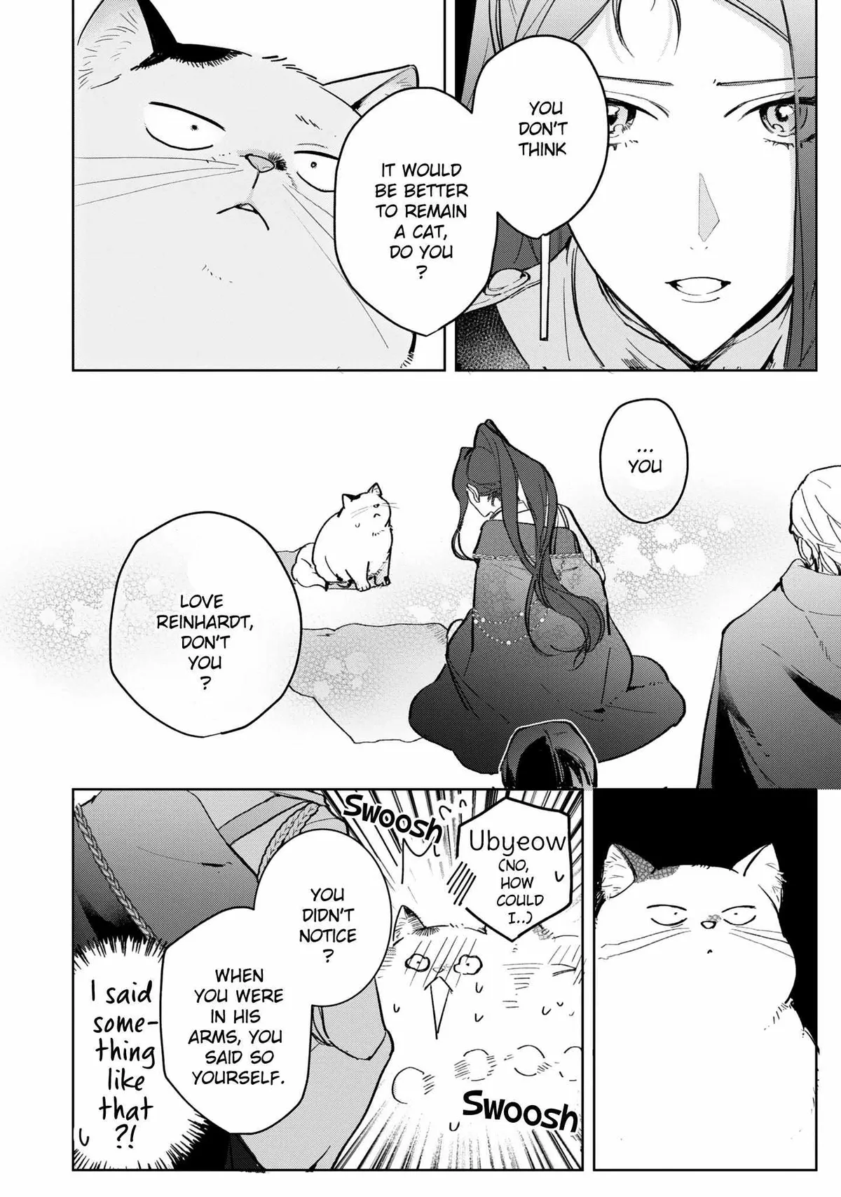 A Timid Lady was Turned into an Ugly Cat, but on the Verge of Fainting is  Picked up by the Most Fearsome Military Duke Chapter 8 page 28 - 