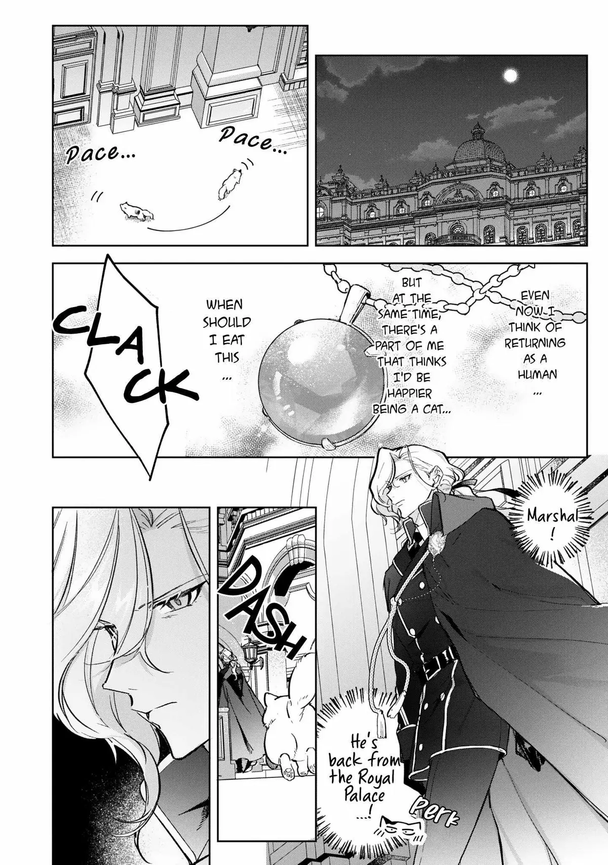 A Timid Lady was Turned into an Ugly Cat, but on the Verge of Fainting is  Picked up by the Most Fearsome Military Duke Chapter 8 page 30 - 