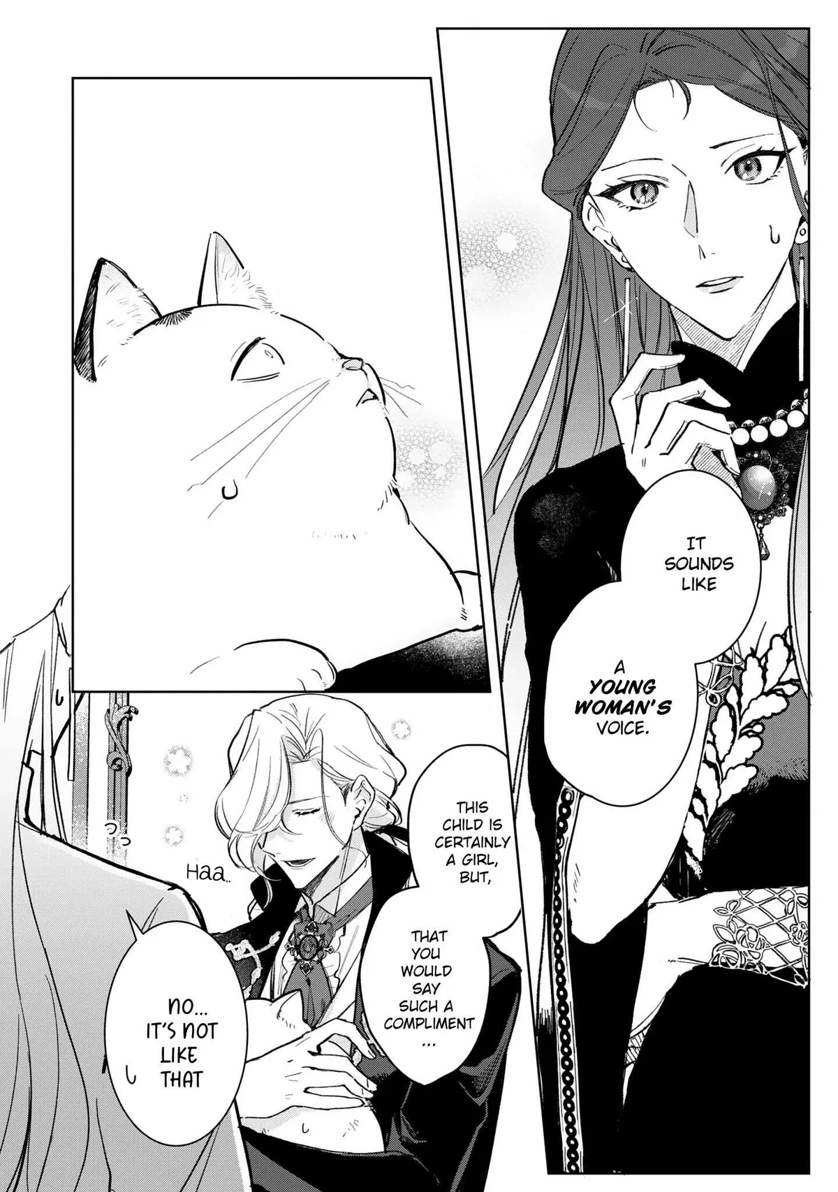 A Timid Lady was Turned into an Ugly Cat, but on the Verge of Fainting is  Picked up by the Most Fearsome Military Duke Chapter 8 page 8 - 