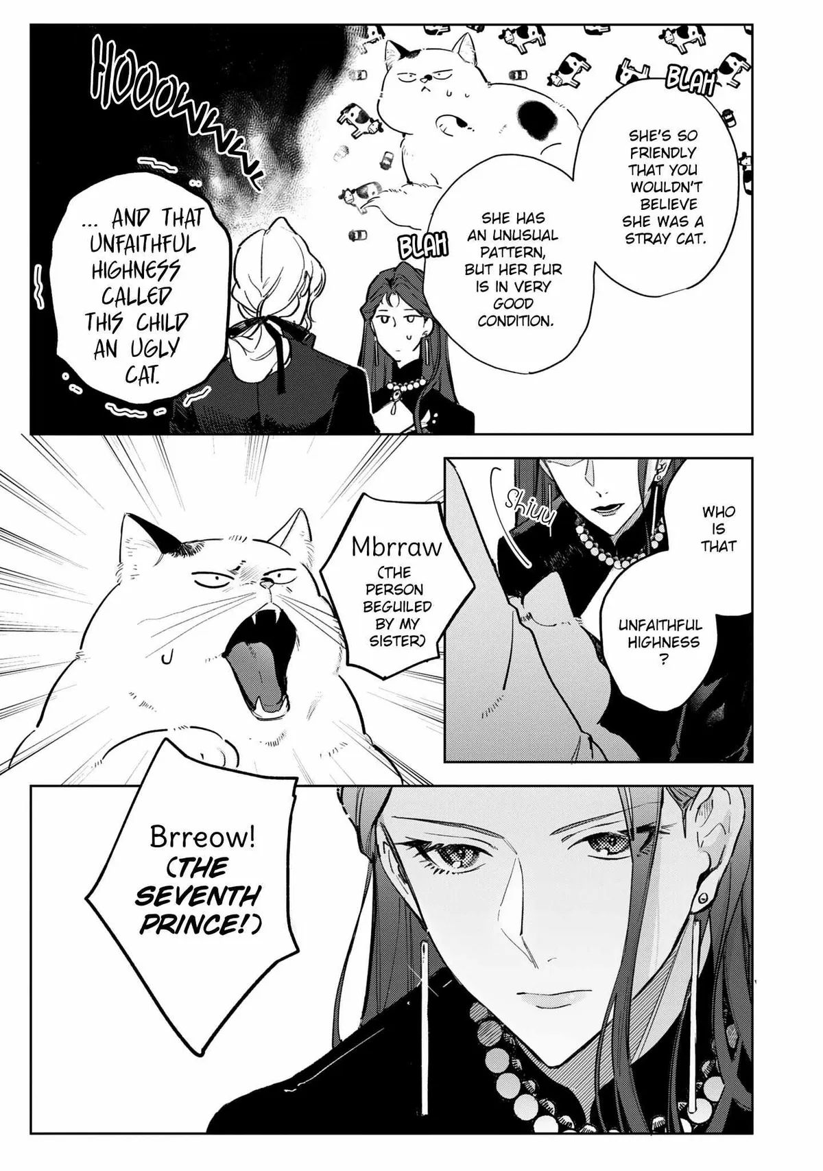 A Timid Lady was Turned into an Ugly Cat, but on the Verge of Fainting is  Picked up by the Most Fearsome Military Duke Chapter 8 page 9 - 
