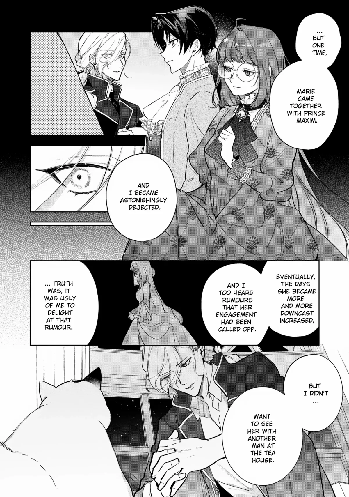 A Timid Lady was Turned into an Ugly Cat, but on the Verge of Fainting is  Picked up by the Most Fearsome Military Duke Chapter 9 page 12 - 