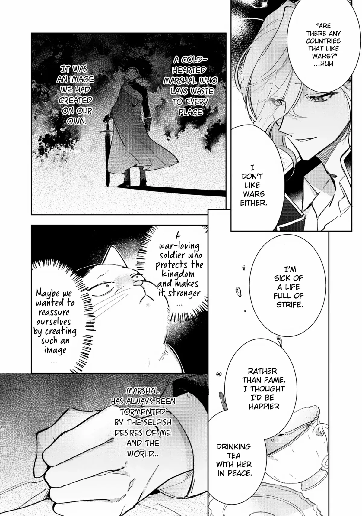 A Timid Lady was Turned into an Ugly Cat, but on the Verge of Fainting is  Picked up by the Most Fearsome Military Duke Chapter 9 page 17 - 