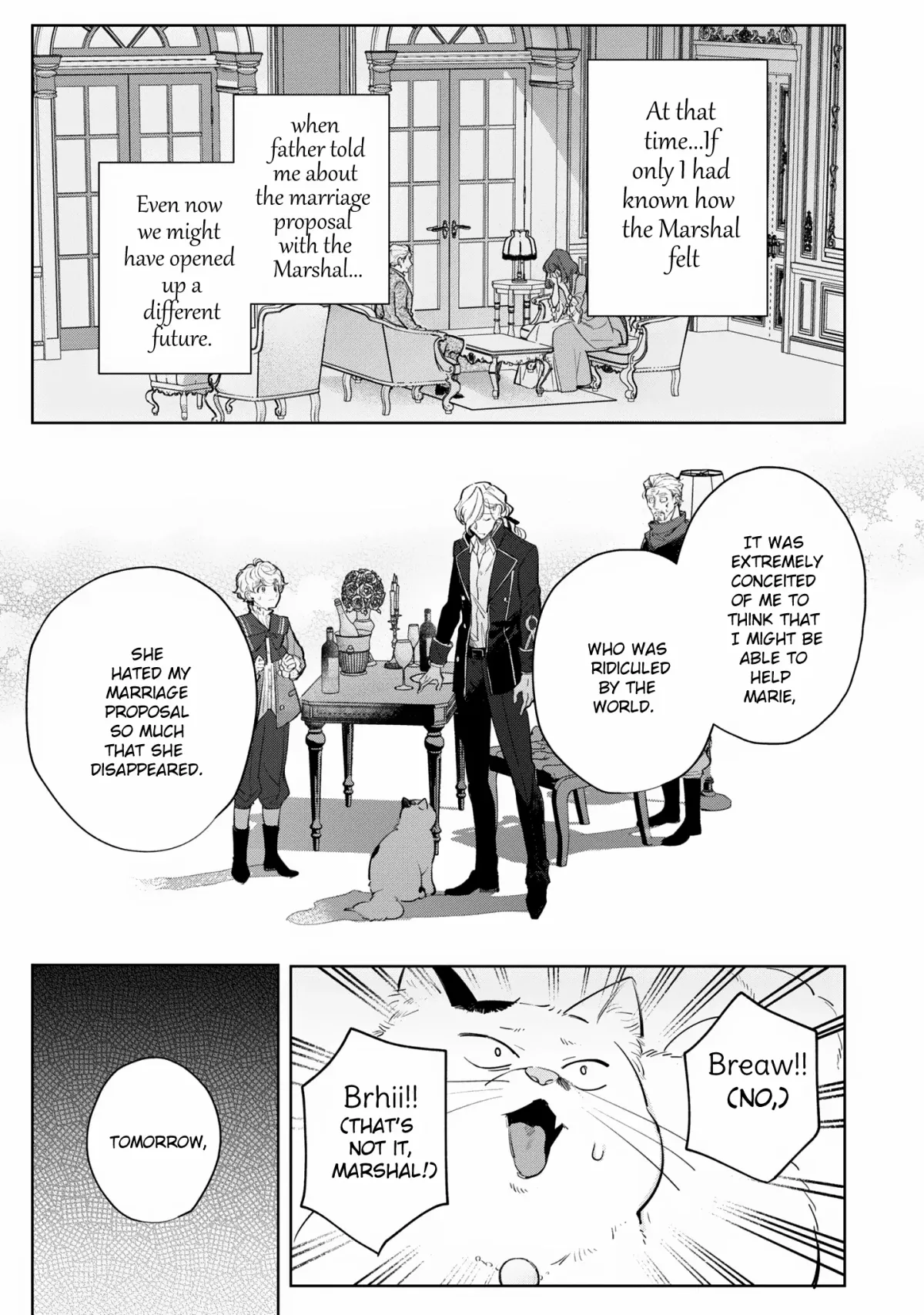 A Timid Lady was Turned into an Ugly Cat, but on the Verge of Fainting is  Picked up by the Most Fearsome Military Duke Chapter 9 page 20 - 