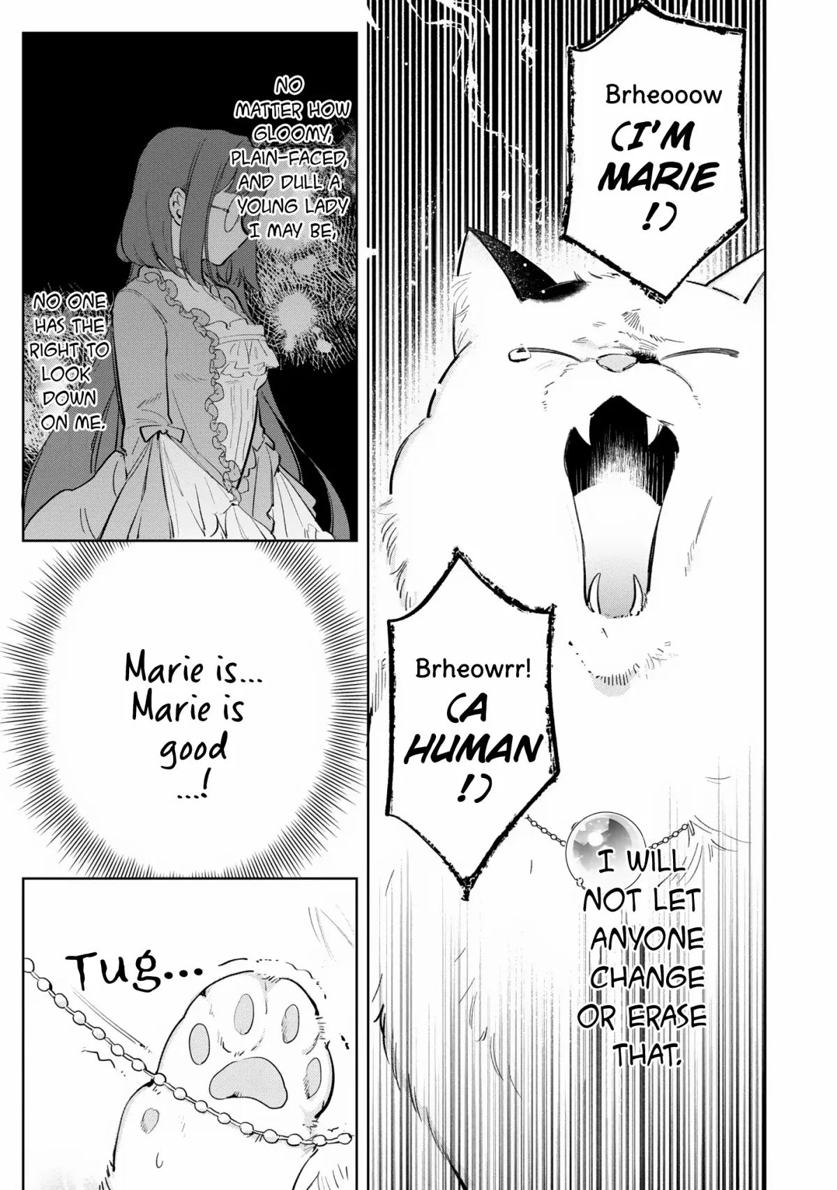 A Timid Lady was Turned into an Ugly Cat, but on the Verge of Fainting is  Picked up by the Most Fearsome Military Duke Chapter 9 page 28 - 