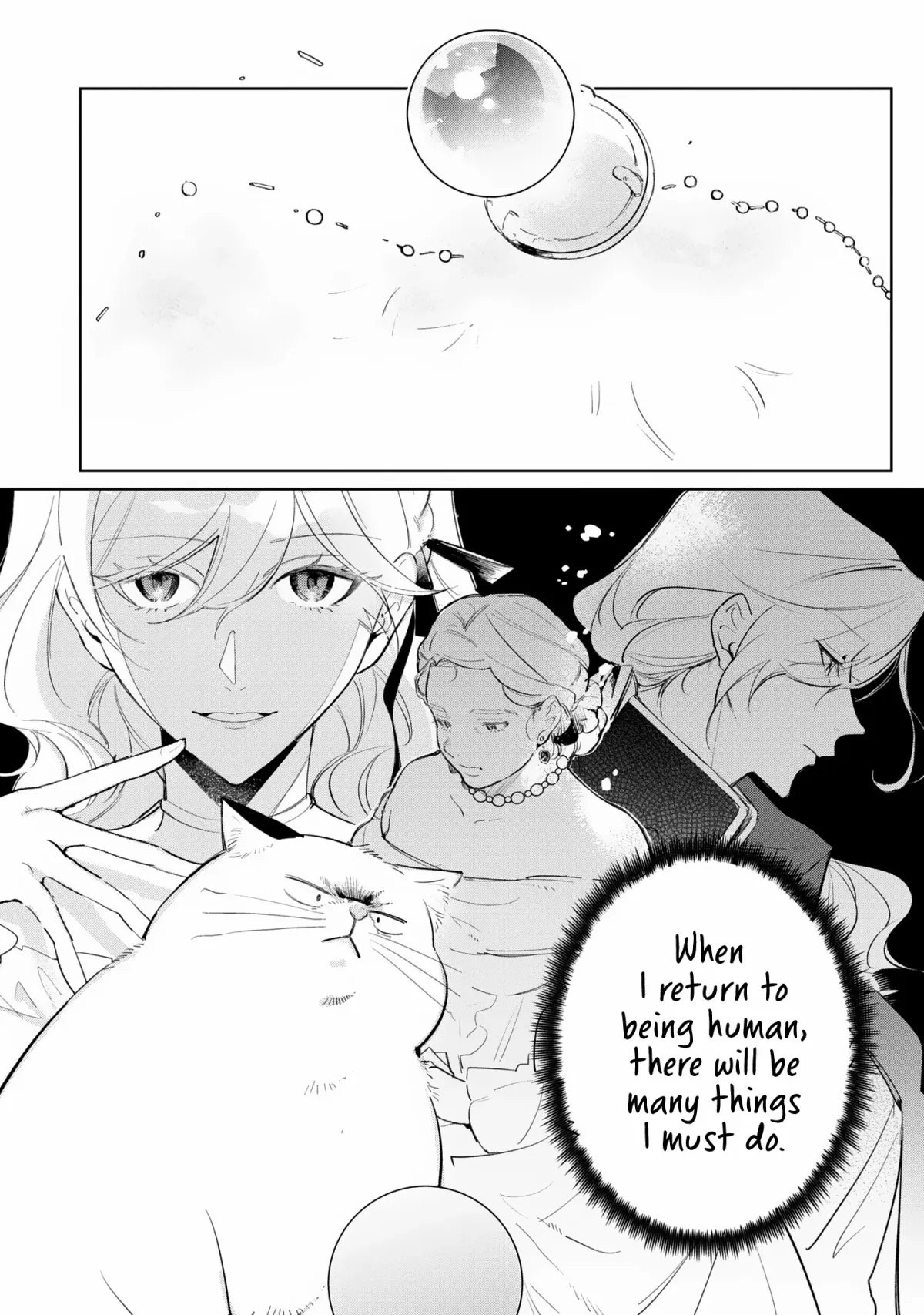 A Timid Lady was Turned into an Ugly Cat, but on the Verge of Fainting is  Picked up by the Most Fearsome Military Duke Chapter 9 page 29 - 