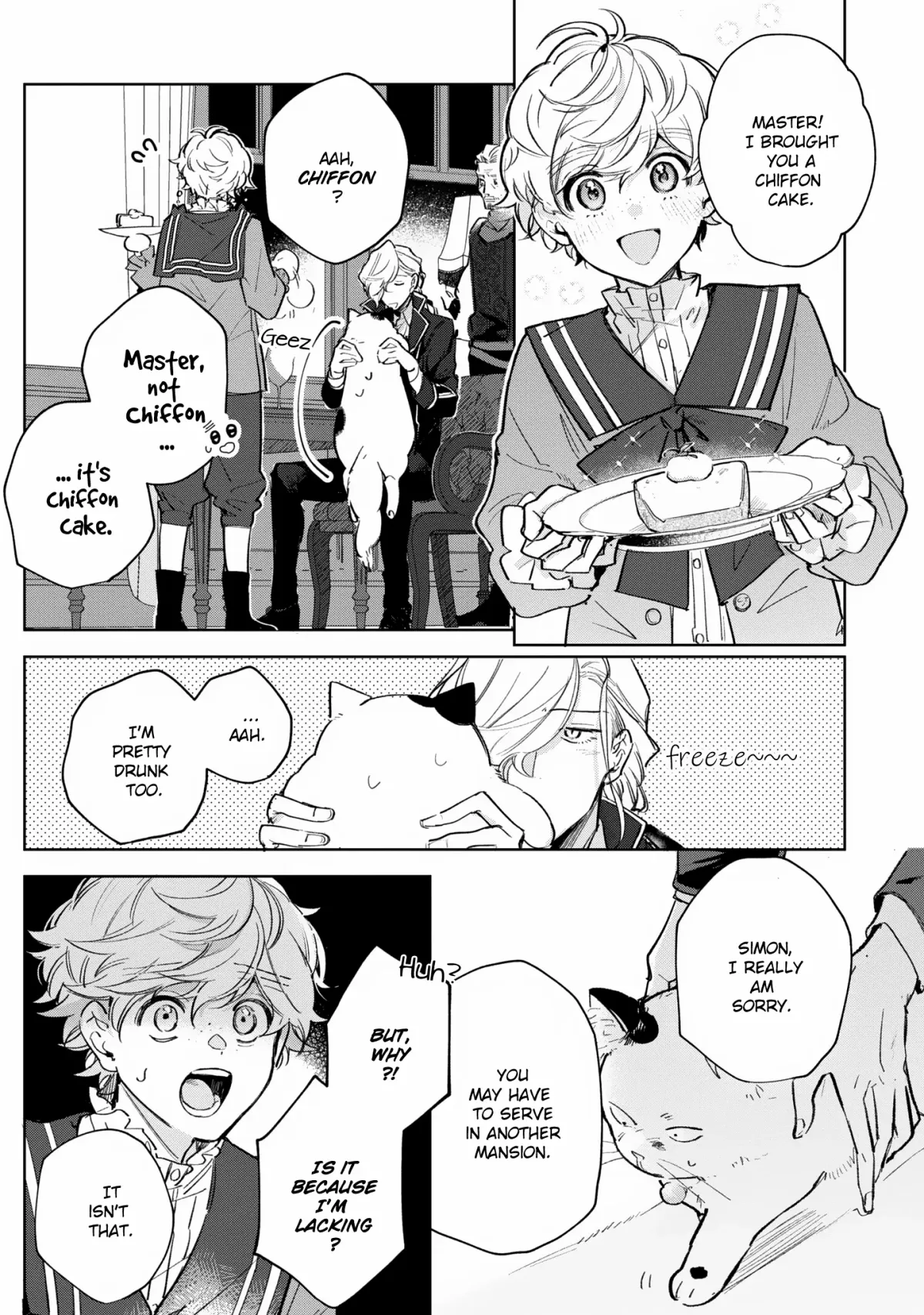 A Timid Lady was Turned into an Ugly Cat, but on the Verge of Fainting is  Picked up by the Most Fearsome Military Duke Chapter 9 page 5 - 