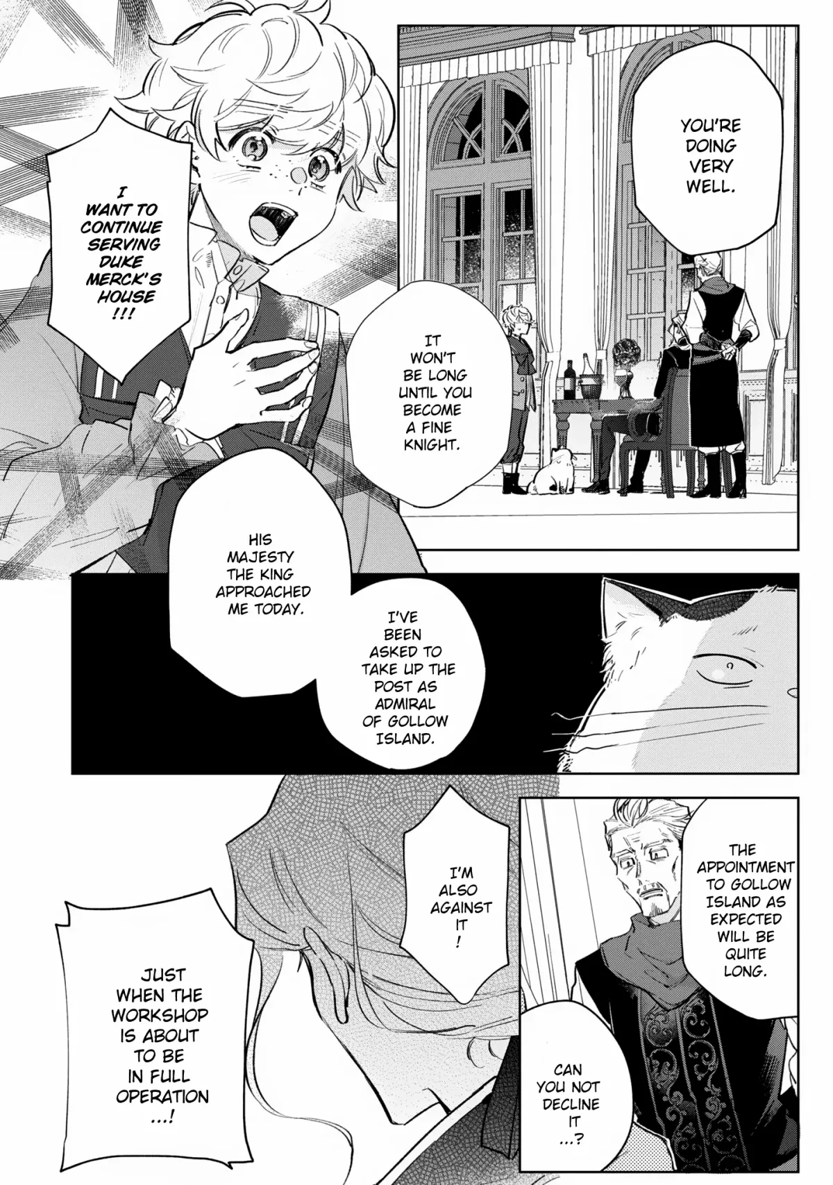 A Timid Lady was Turned into an Ugly Cat, but on the Verge of Fainting is  Picked up by the Most Fearsome Military Duke Chapter 9 page 6 - 
