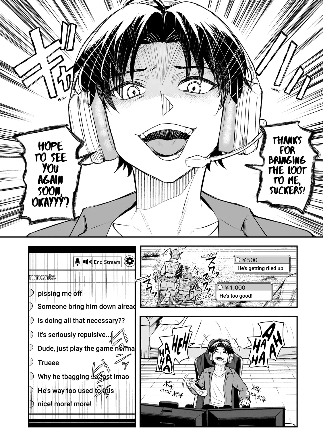 A Toxic 20-Year-Old Game Streamer Accidentally Reveals His Nice Personality Because He Forgot to End the Stream Chapter 1 page 3 - 