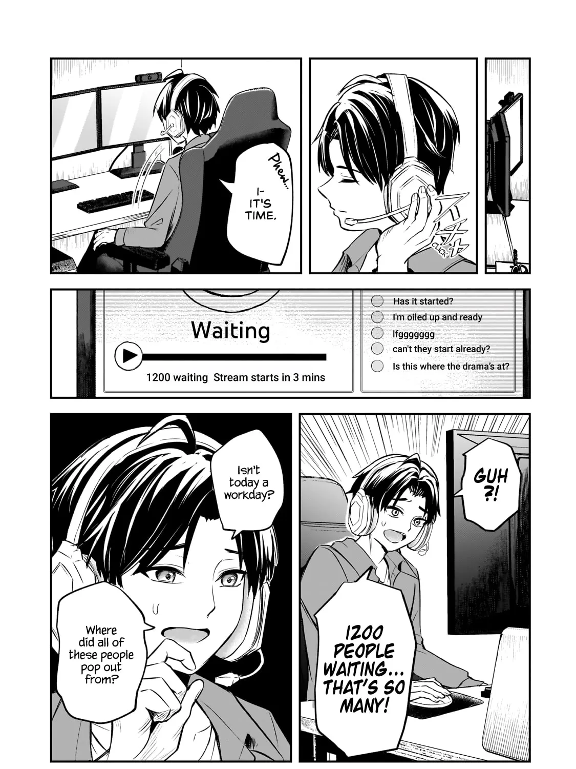 A Toxic 20-Year-Old Game Streamer Accidentally Reveals His Nice Personality Because He Forgot to End the Stream Chapter 1 page 55 - 