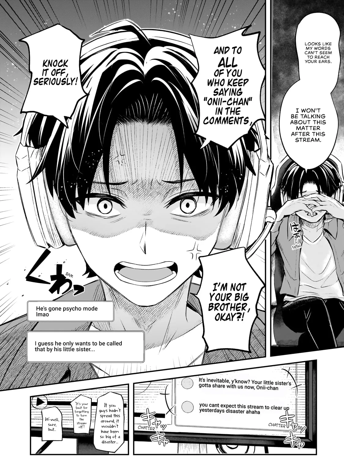 A Toxic 20-Year-Old Game Streamer Accidentally Reveals His Nice Personality Because He Forgot to End the Stream Chapter 1 page 67 - 