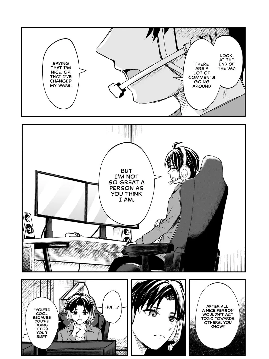 A Toxic 20-Year-Old Game Streamer Accidentally Reveals His Nice Personality Because He Forgot to End the Stream Chapter 1 page 69 - 