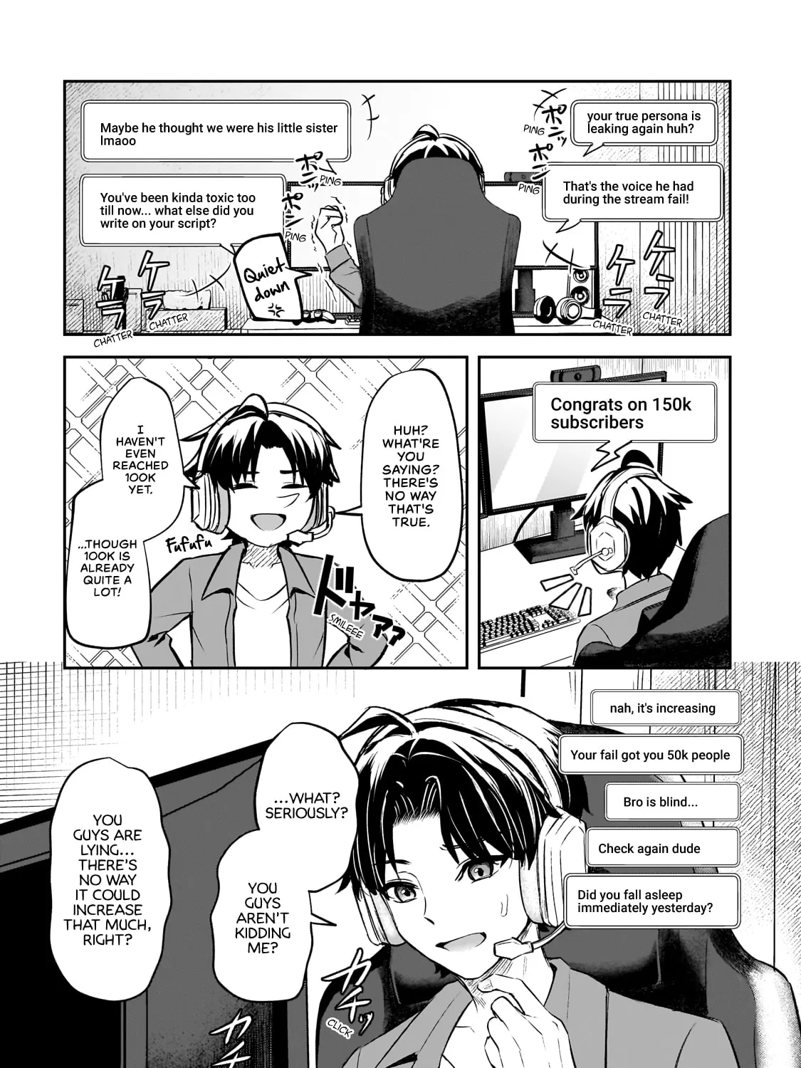 A Toxic 20-Year-Old Game Streamer Accidentally Reveals His Nice Personality Because He Forgot to End the Stream Chapter 1 page 73 - 