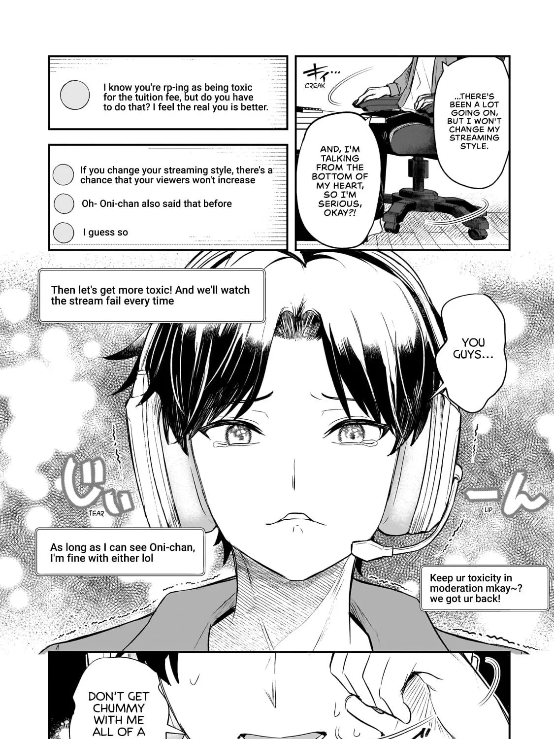 A Toxic 20-Year-Old Game Streamer Accidentally Reveals His Nice Personality Because He Forgot to End the Stream Chapter 1 page 79 - 