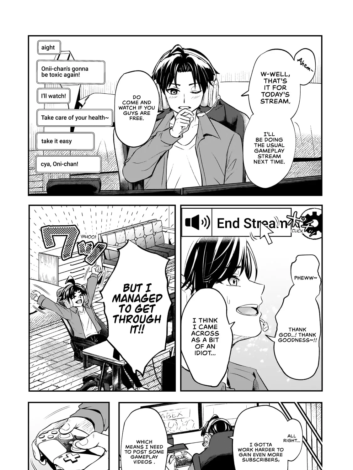 A Toxic 20-Year-Old Game Streamer Accidentally Reveals His Nice Personality Because He Forgot to End the Stream Chapter 1 page 81 - 