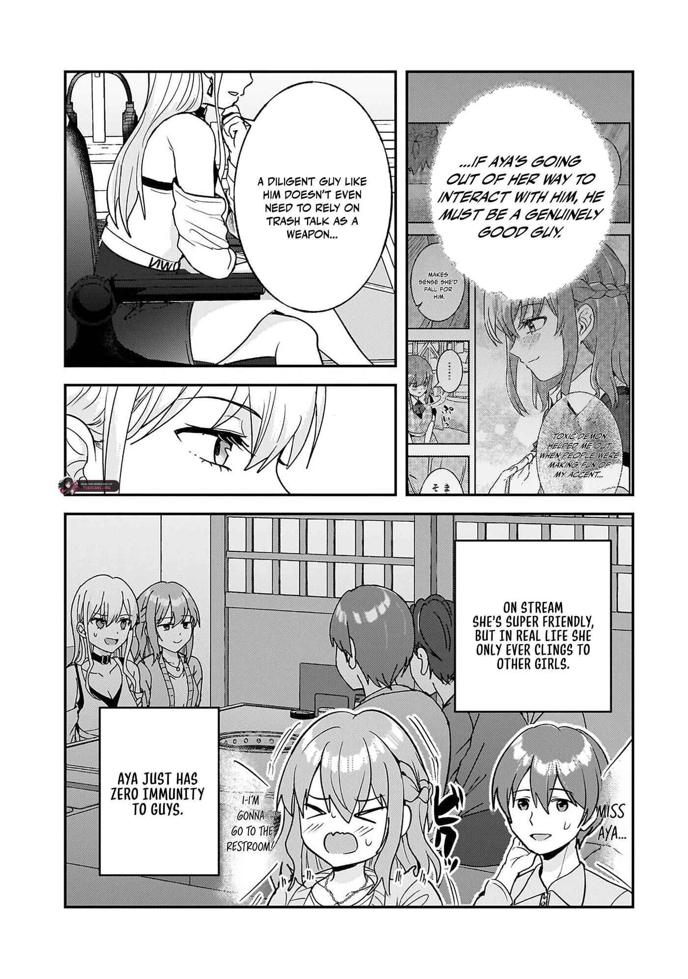 A Toxic 20-Year-Old Game Streamer Accidentally Reveals His Nice Personality Because He Forgot to End the Stream Chapter 11.1 page 3 - 