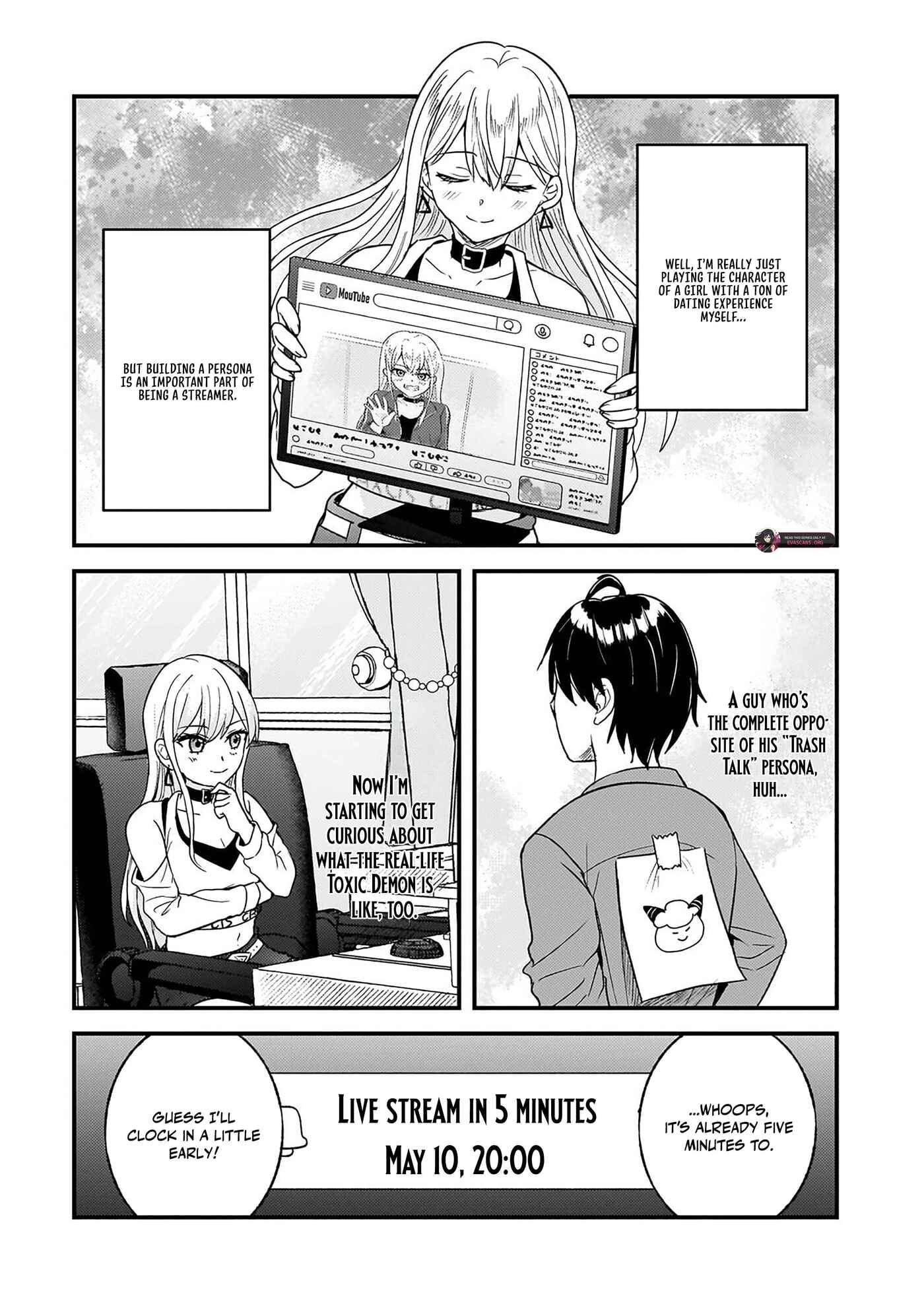 A Toxic 20-Year-Old Game Streamer Accidentally Reveals His Nice Personality Because He Forgot to End the Stream Chapter 11.1 page 4 - 