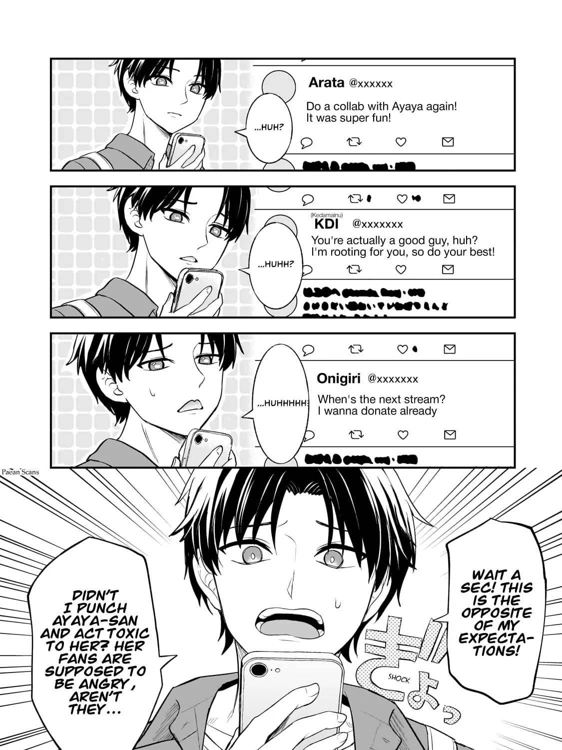 A Toxic 20-Year-Old Game Streamer Accidentally Reveals His Nice Personality Because He Forgot to End the Stream Chapter 3.2 page 21 - 