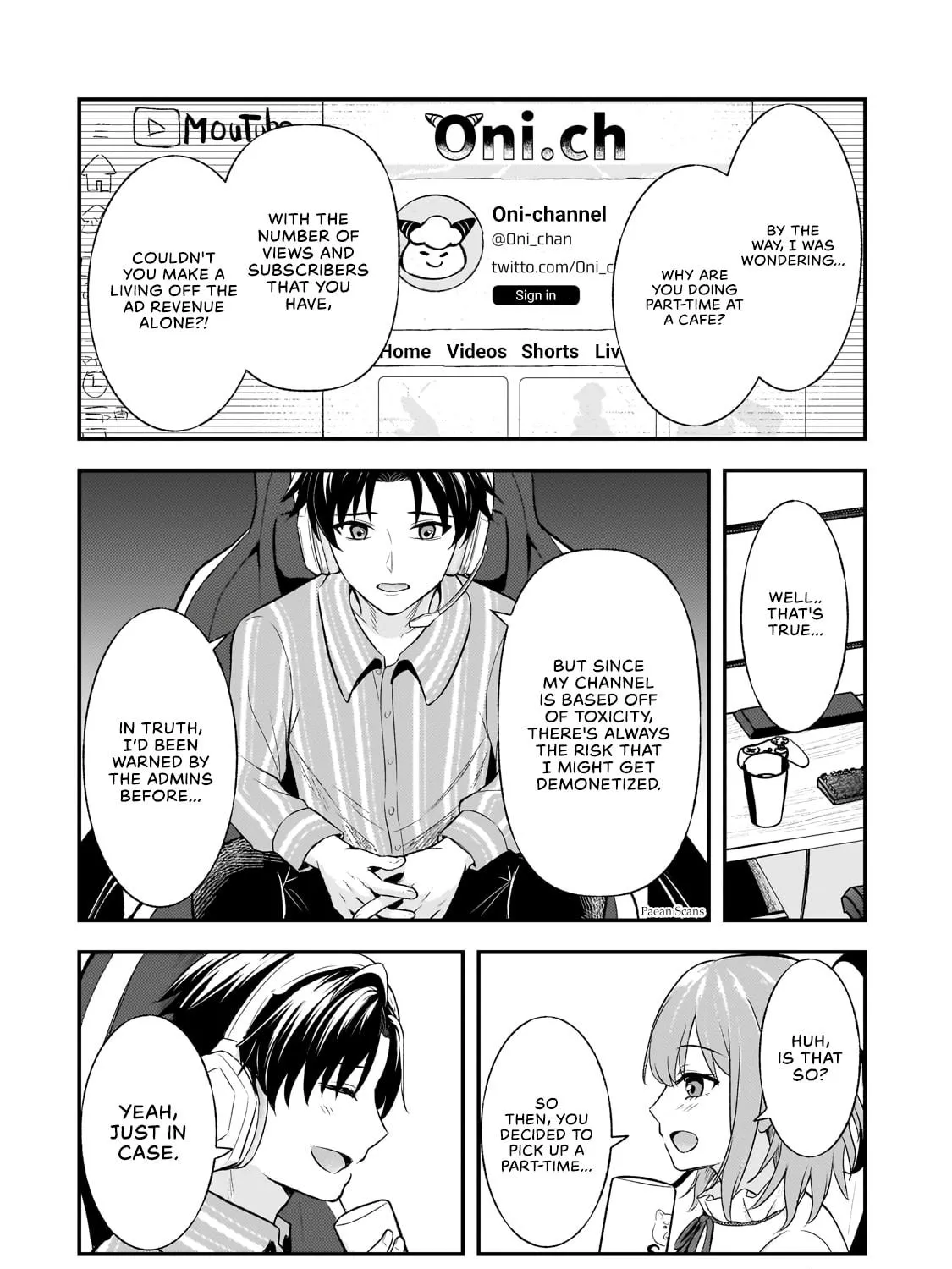 A Toxic 20-Year-Old Game Streamer Accidentally Reveals His Nice Personality Because He Forgot to End the Stream Chapter 5.1 page 9 - 