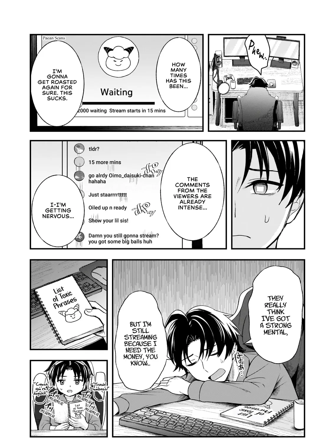 A Toxic 20-Year-Old Game Streamer Accidentally Reveals His Nice Personality Because He Forgot to End the Stream Chapter 6.1 page 27 - 