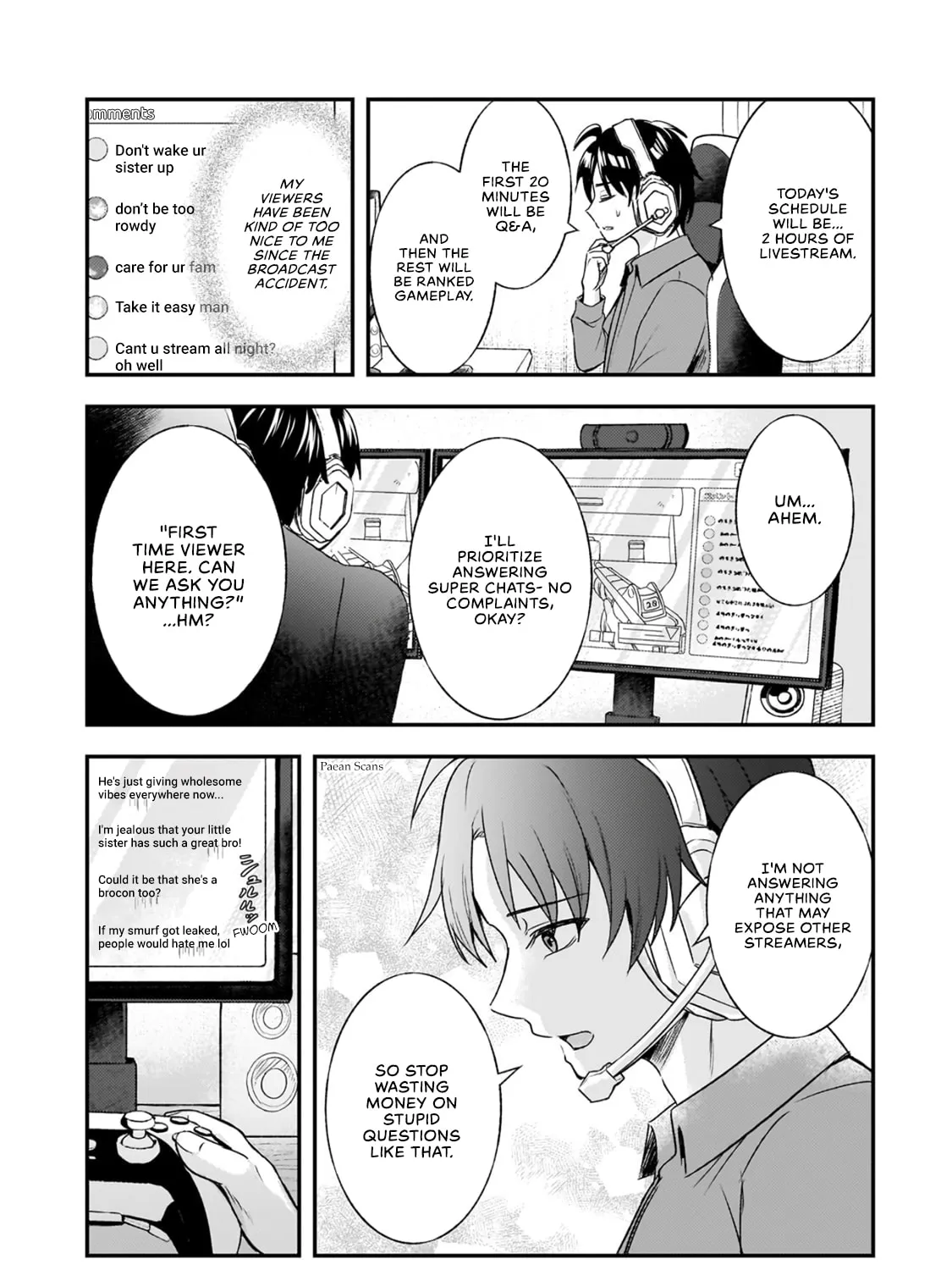 A Toxic 20-Year-Old Game Streamer Accidentally Reveals His Nice Personality Because He Forgot to End the Stream Chapter 6.2 page 1 - 